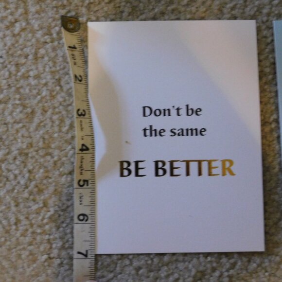 Inspirational Desk posters Daily Affirmation Cards Set - Picture 2 of 3